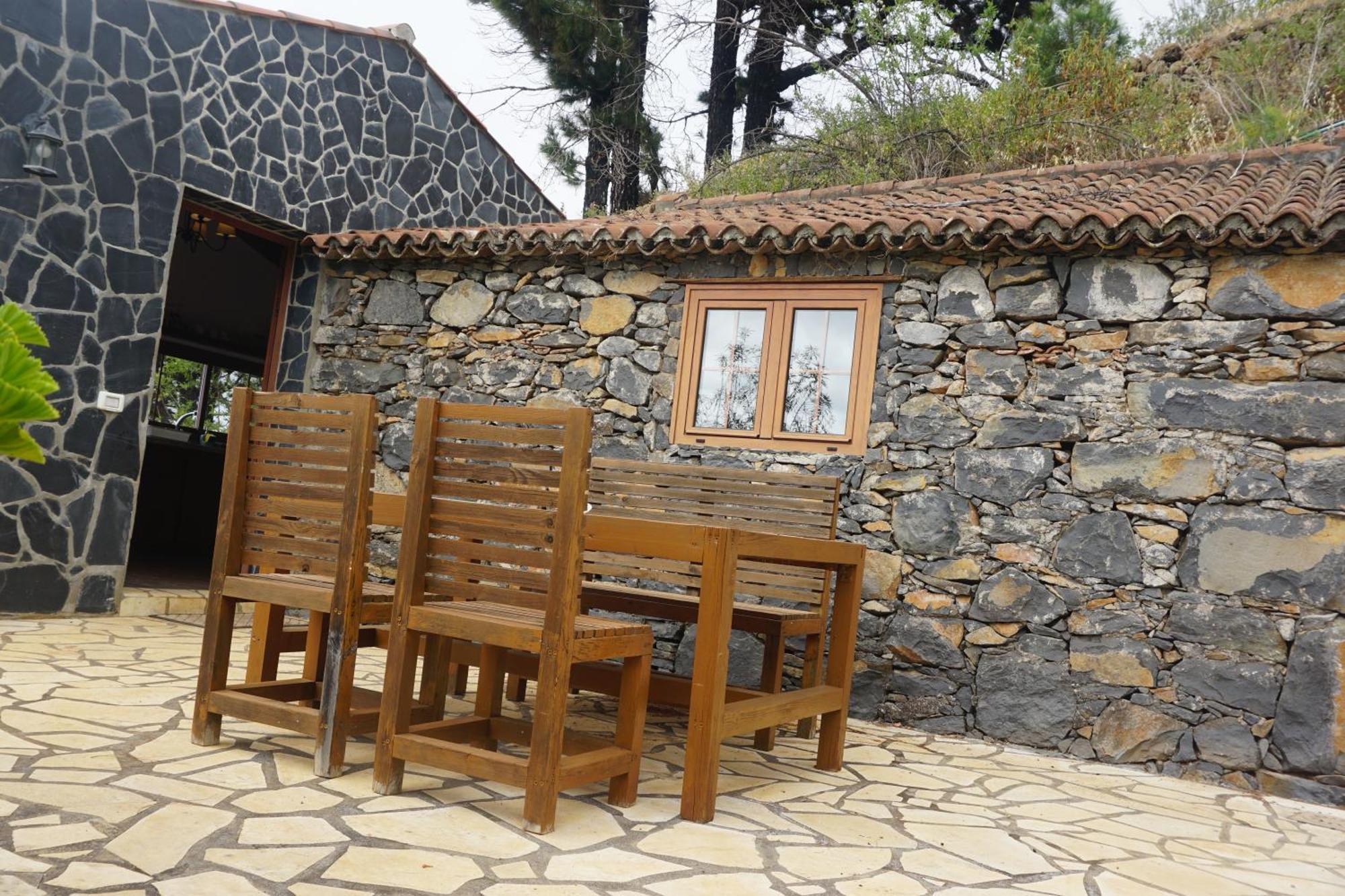 Penzion Sunset And Stars Stone House Garafía Exteriér fotografie